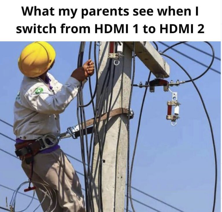 Electrical joke