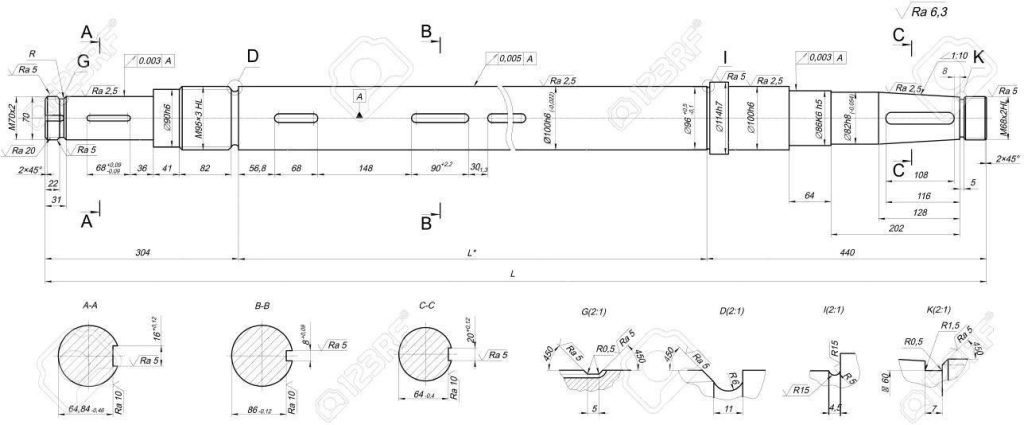 Rebar shaft drawing - ESTIMATOR.PRO